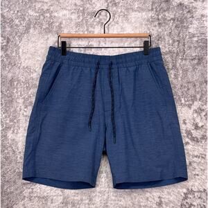 Faherty Shorts Medium Mens All Day Pull On Drawstring 8" Inseam
